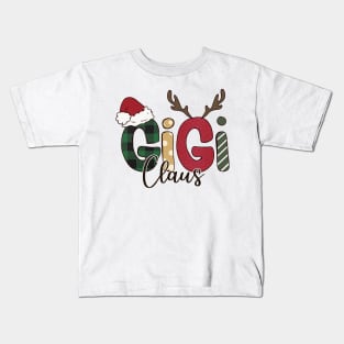 Personalized Gigi Claus Kids T-Shirt